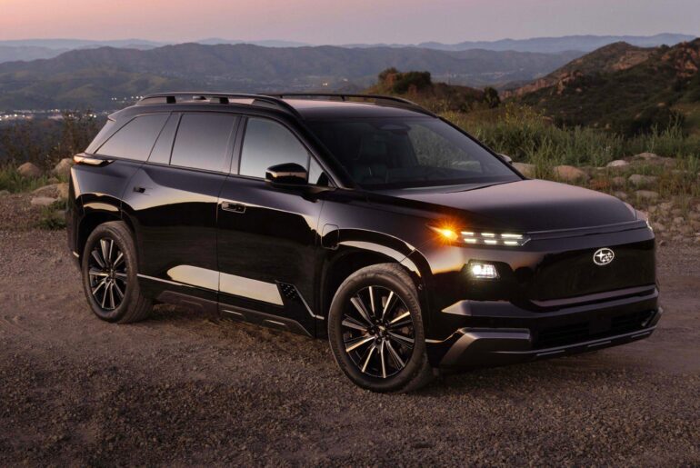 Subaru’s All-New Getaway Three Row SUV Pours On the Electric Power