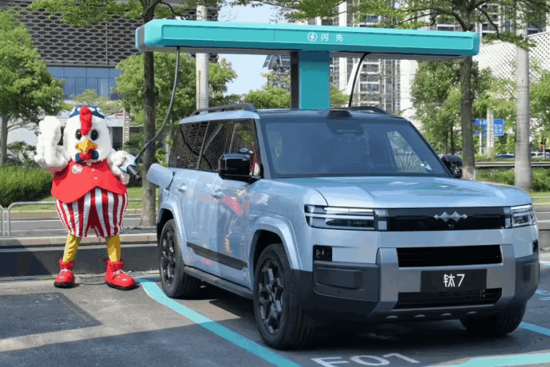 BYD partners with KFC China for 9-minute EV charging and dining experience