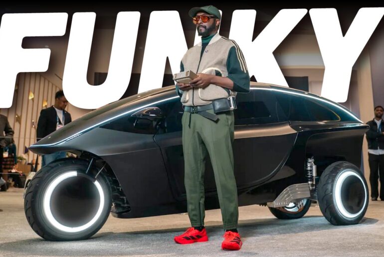 Singer Will.I.Am Wants To Fix Inner Cities With A Ridiculously Complex $30,000 Trike With Tron Lightcycle Wheels And An AI 'Brain' | The Autopian