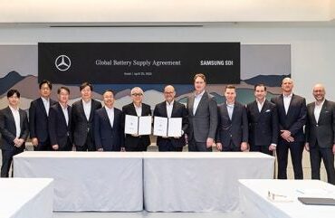 Samsung SDI signs first EV battery deal with Mercedes