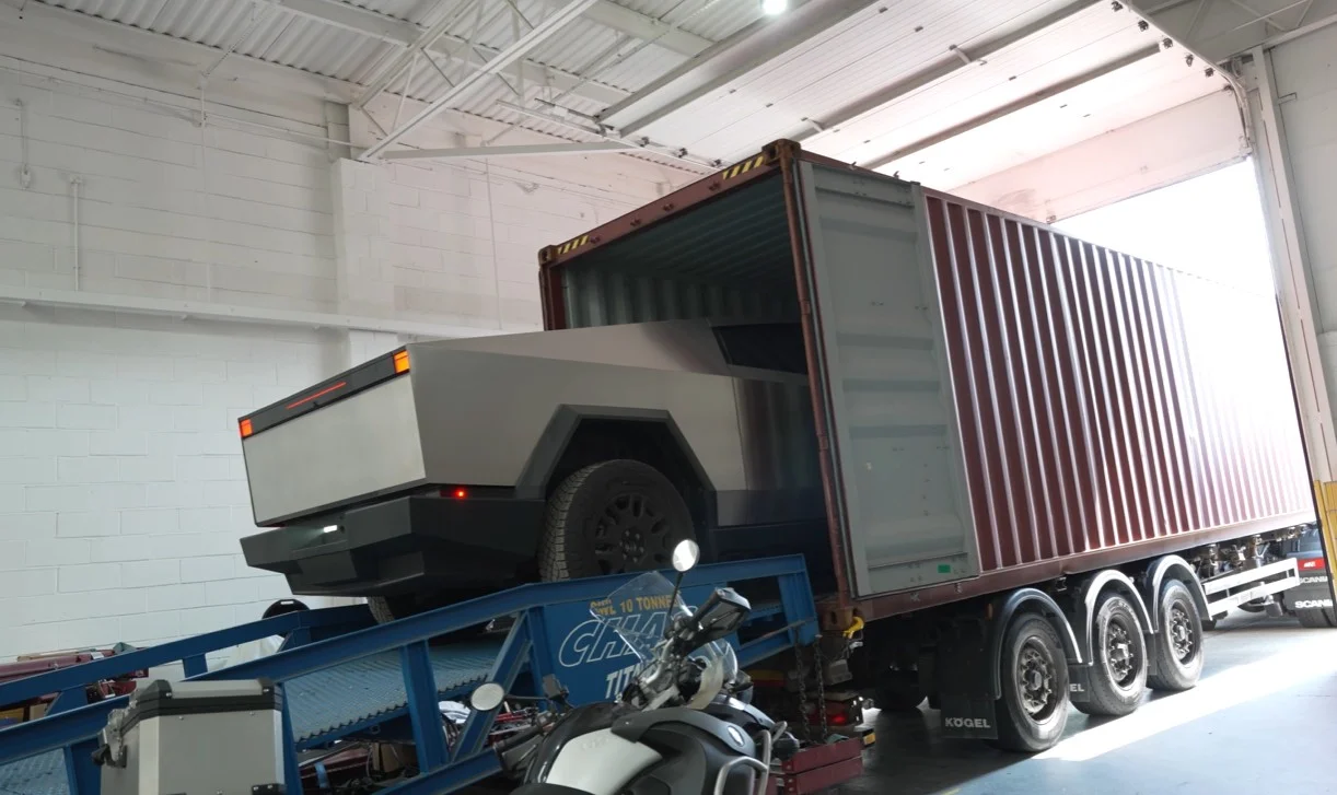 YouTuber spent $50,000 more than Tesla Cybertruck list price to try import it into the UK and then hit major snag
