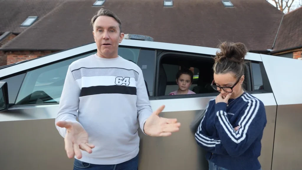 A YouTuber paid a $50,000 premium to import a Tesla Cybertruck but faced a massive import duty and a ban on the steer by wire system to make it road legal