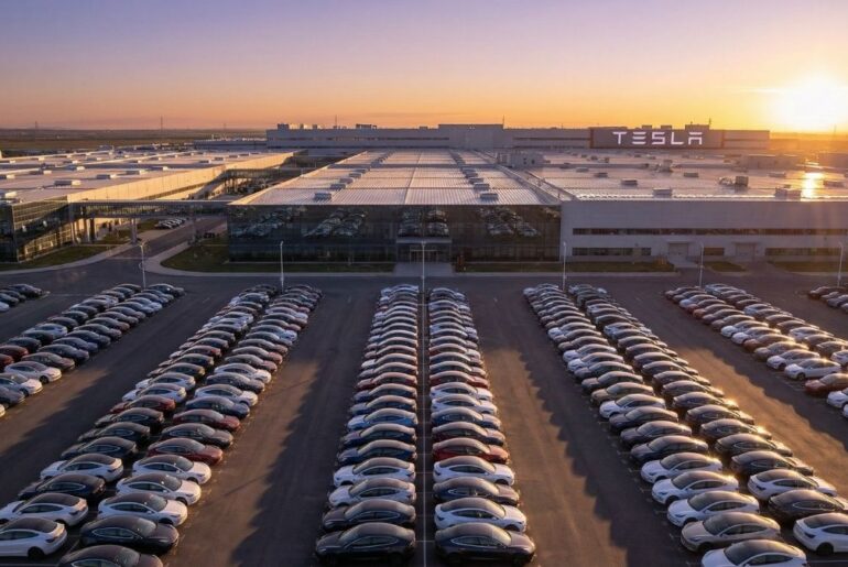 Tesla Unsold Inventory