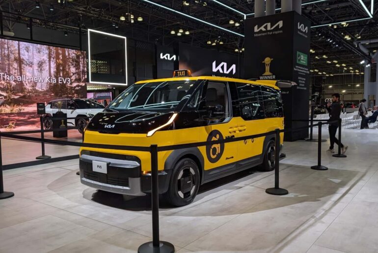 Kia's Futuristic EV Van Could Become A New York Taxi