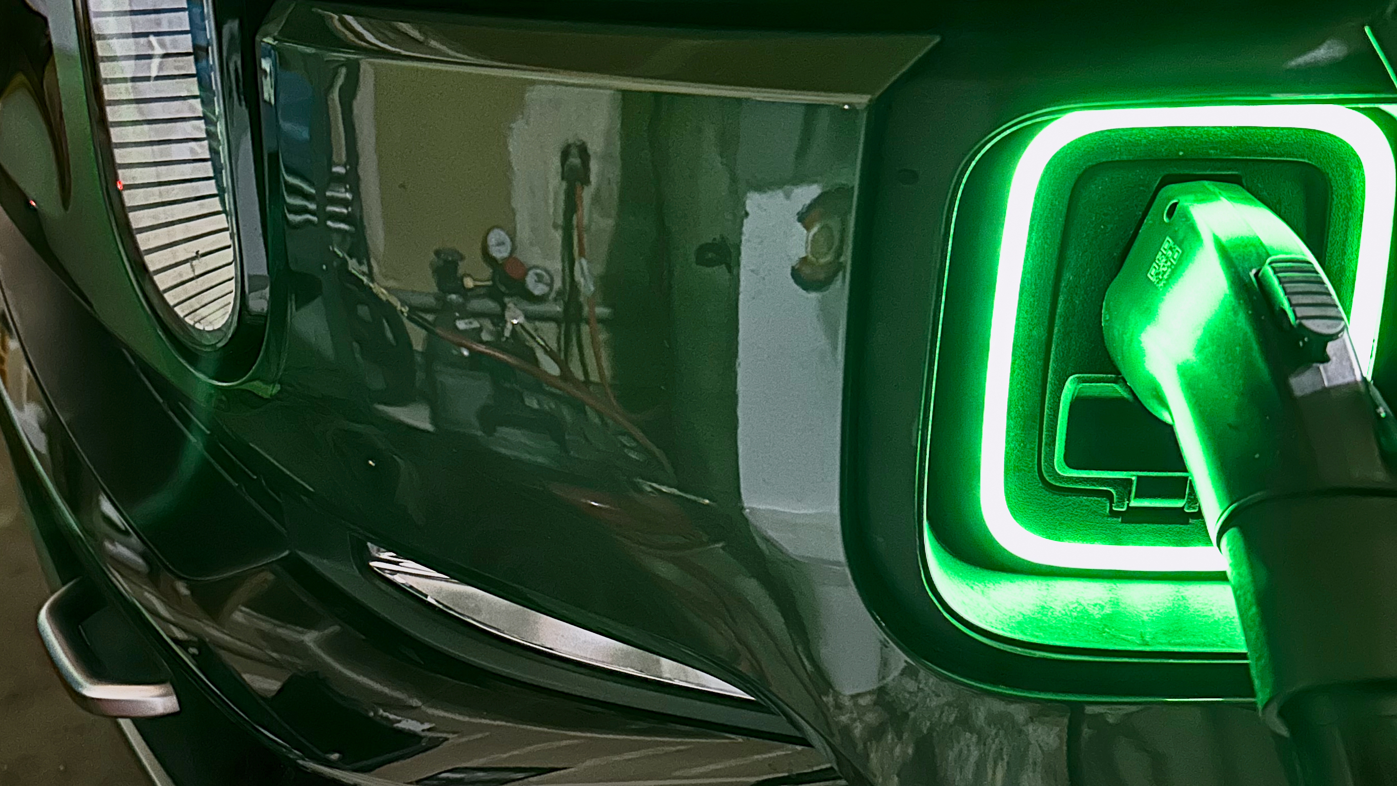 EV charging at home.