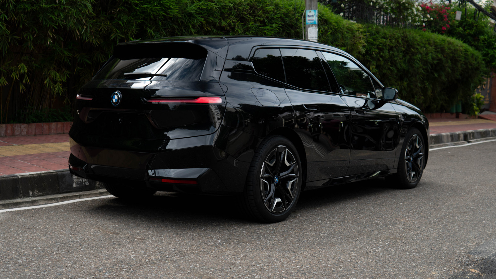 The LED taillights blend seamlessly with the car’s sharp geometry. PHOTO: Arfin Kazi