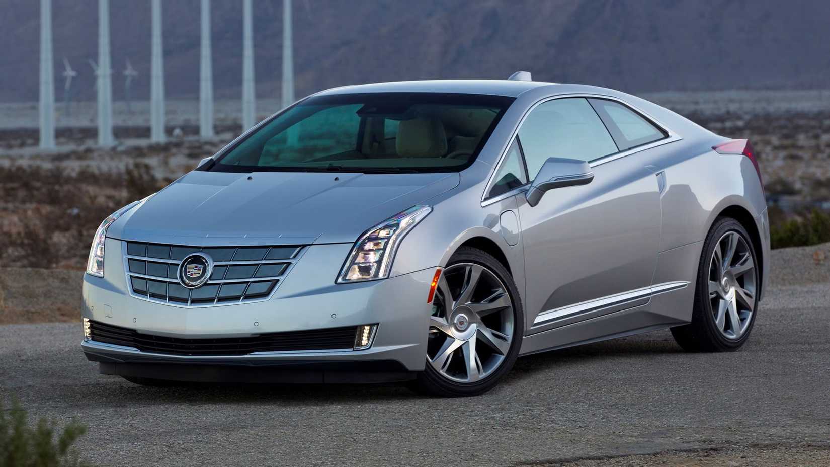 2014 & 2016 Cadillac ELR Front 3/4 Silver