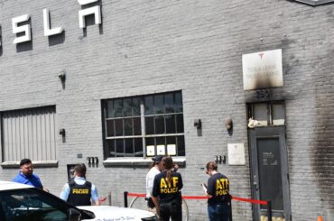 Suspected Molotov cocktail ignites fire at Tesla New Orleans service center, ATF says