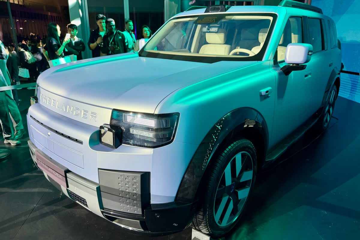 The Freelander is back as a big, plug-in hybrid SUV from a joint venture between JLR and Chinese car maker Chery (Steve Fowler)