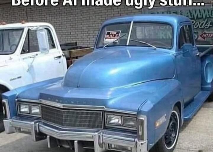 Cars that look AI generated existed way before AI became a thing