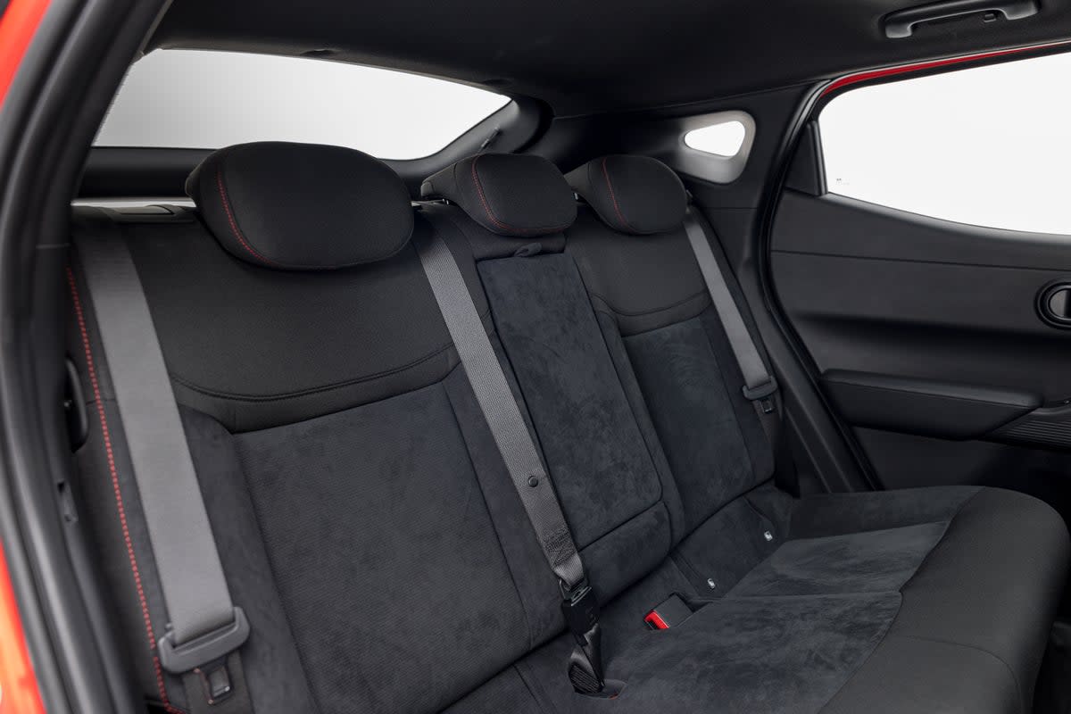 Despite its compact size, the new Hyundai Ioniq 3 is said to seat five people (Hyundai)