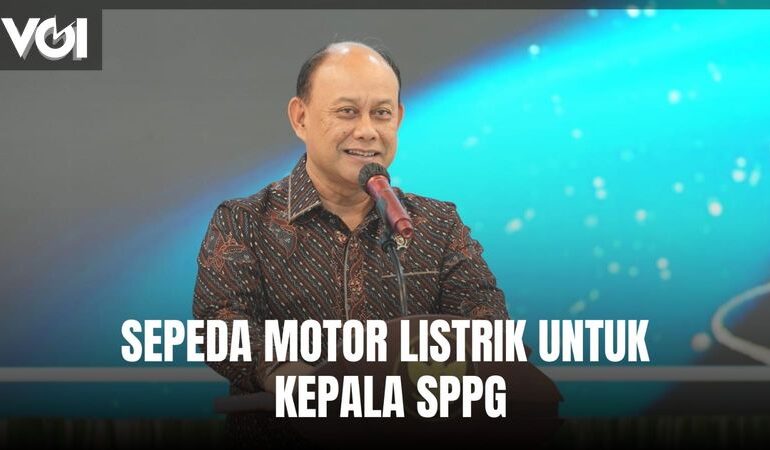 Dadan Hindayana's Explanation Regarding Electric Motorcycles for SPPG Head