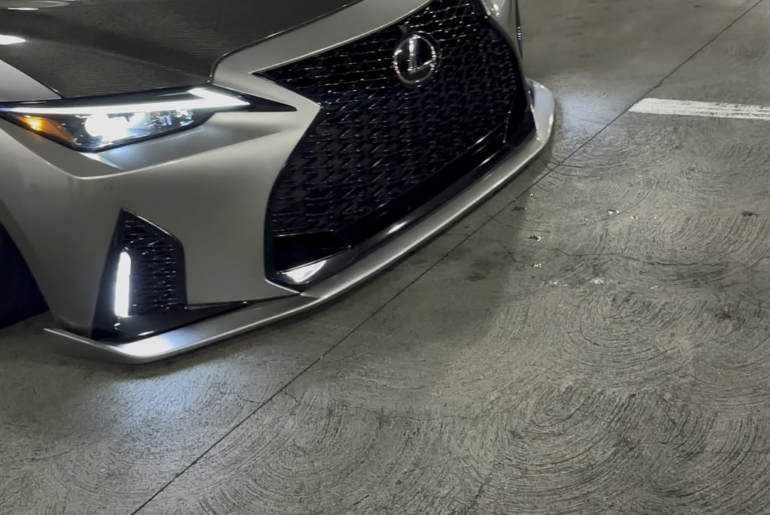 It’s got a nice stance this Lexus is