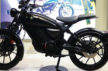 The Royal Enfield Flying Flea C6 in Storm Black