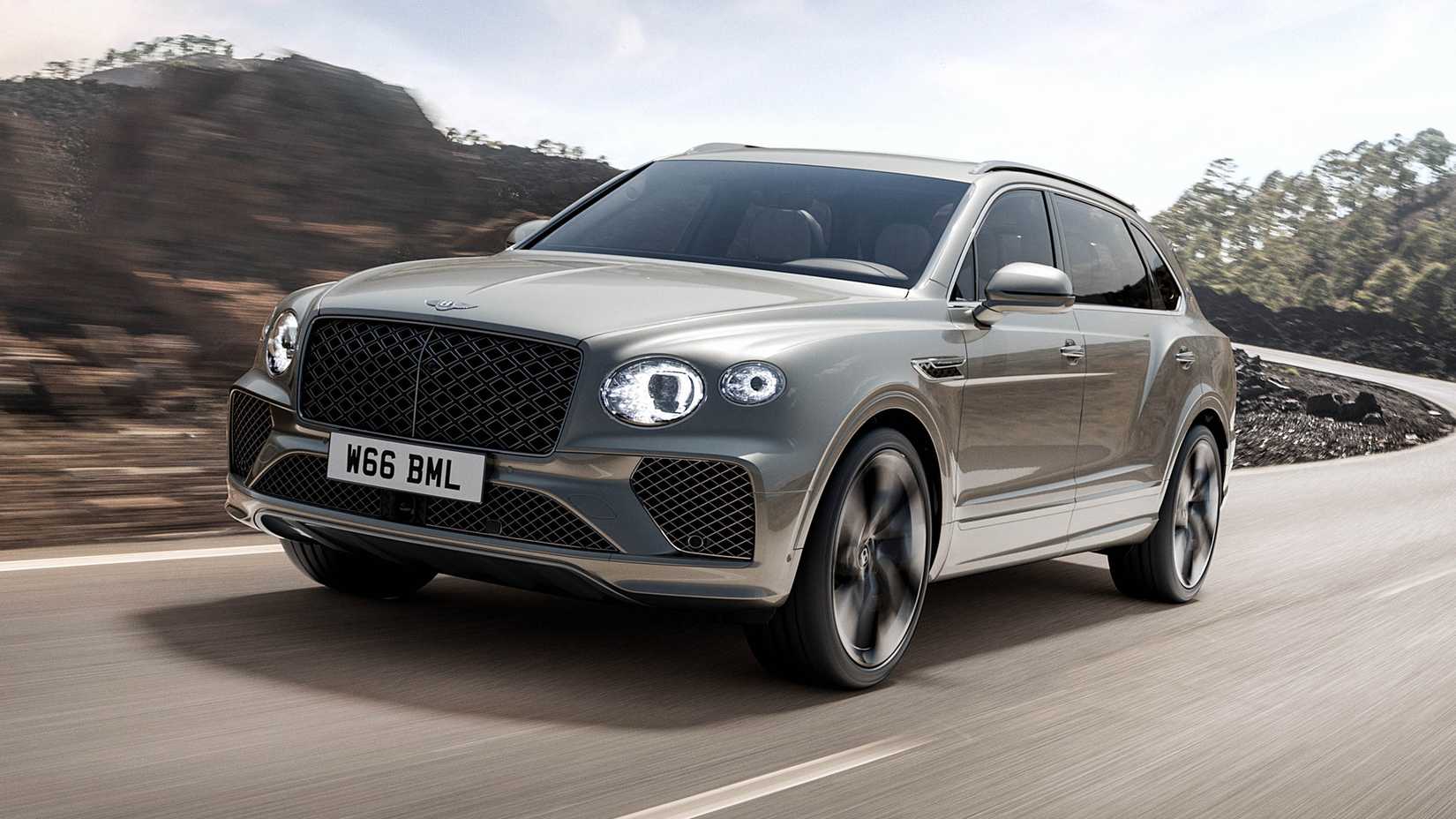 Bentley Bentayga Artenara Edition front three-quarter