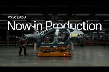 Volvo EX60 production has begun