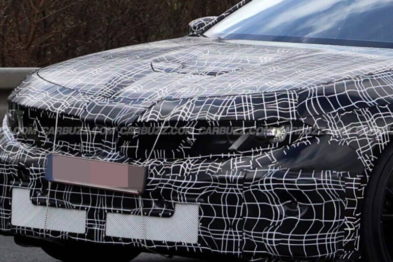 BMW's First Electric M EV Spied With Massive Brakes In Plain Sight
