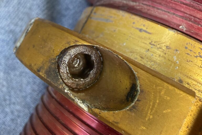 how do i get this stripped allen screw out of the locking collar