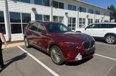 [BMW X7 XDrive 40d] Diesel spotted in the US! These are NOT sold here!