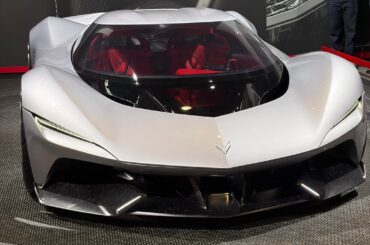 [Corvette Concept] at NY auto show