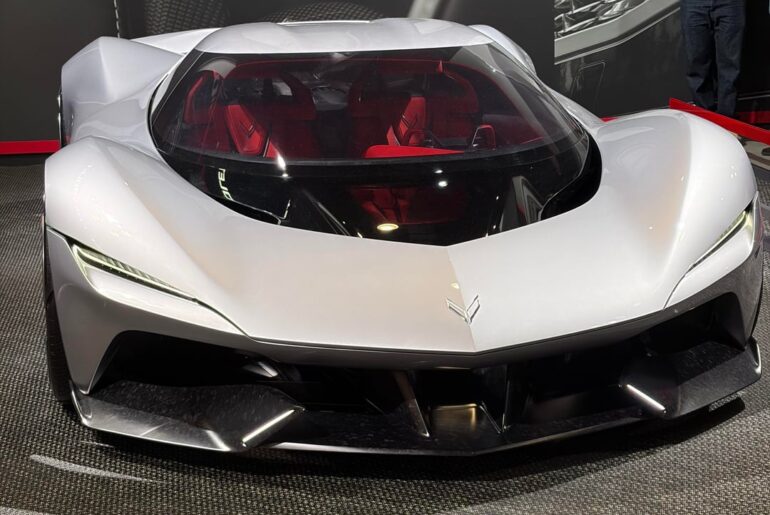 [Corvette Concept] at NY auto show