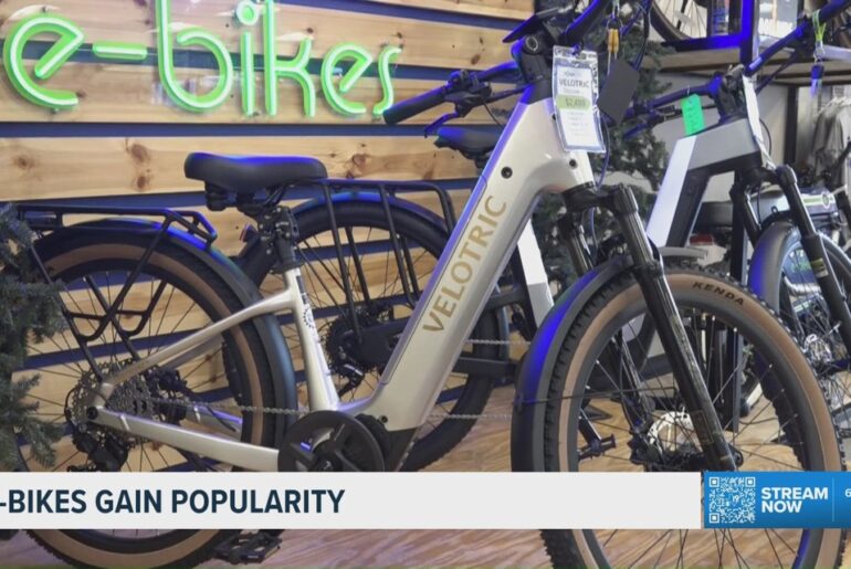 E‑bikes grow in popularity across East Texas