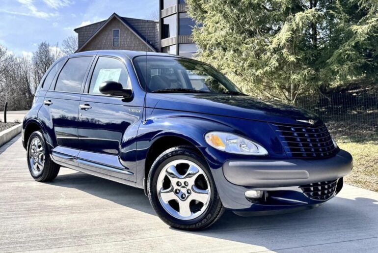 2001 Chrysler PT Cruiser with just 8 miles in 2026, the official car of?