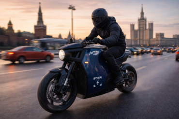 Arktur Electric Motorcycle Receives Russian Battery: Bike Made More Powerful