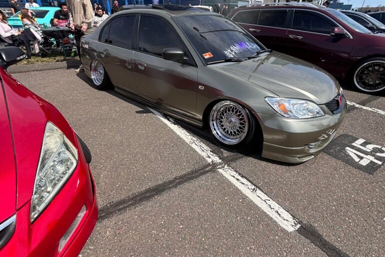 Clean civic from BNGRZ Springfest 2026 (not my car)