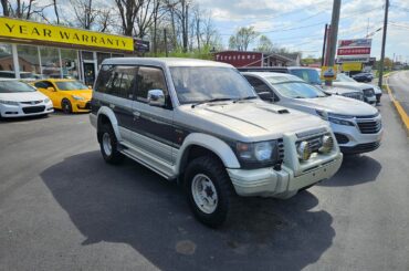[Mitsubishi Pajero] spotted at a dealership just a stones throw away from downtown Ephrata, PA