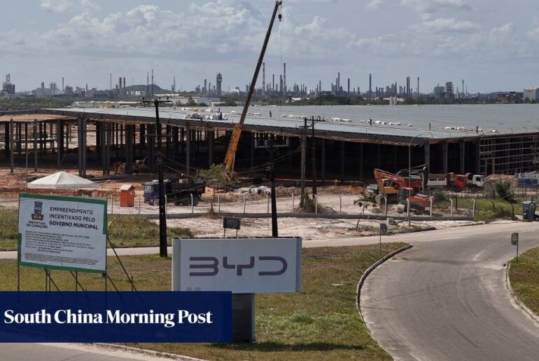 Brazil blacklists BYD for slave labour conditions at its biggest plant outside China