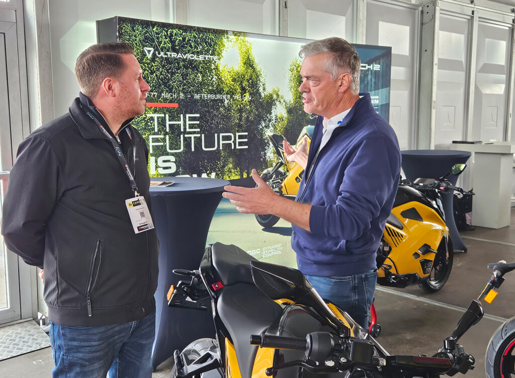 EV Experience - THE PACK Plaza - Ultraviolette - Electric Motorcycle News