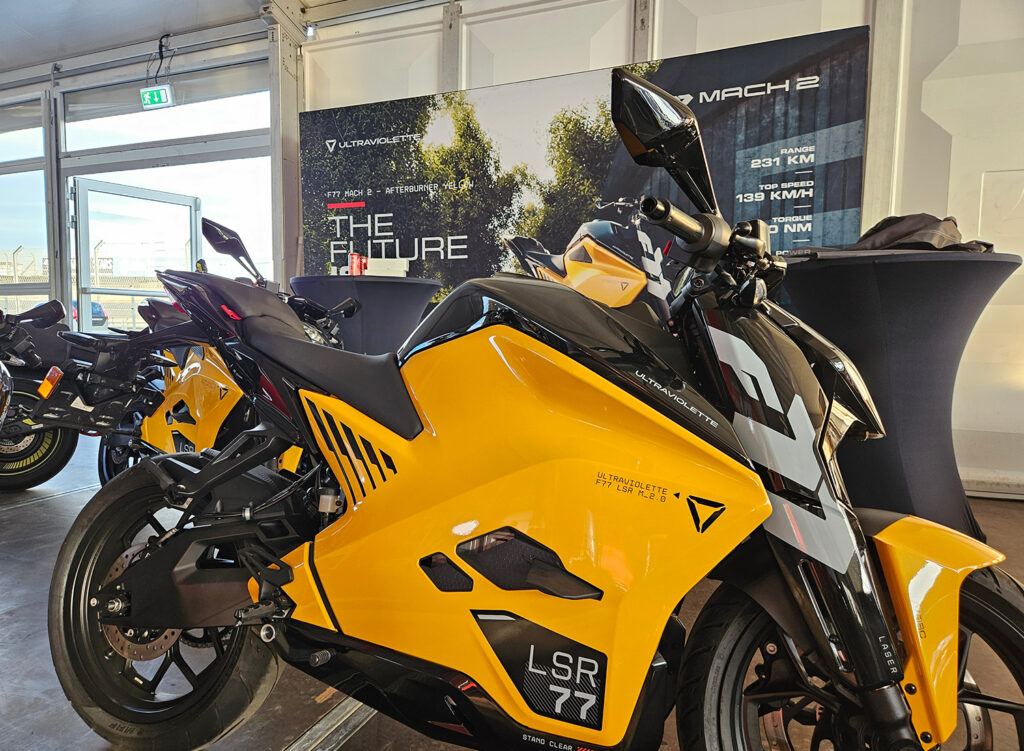 EV Experience - THE PACK Plaza - Ultraviolette - Electric Motorcycle News