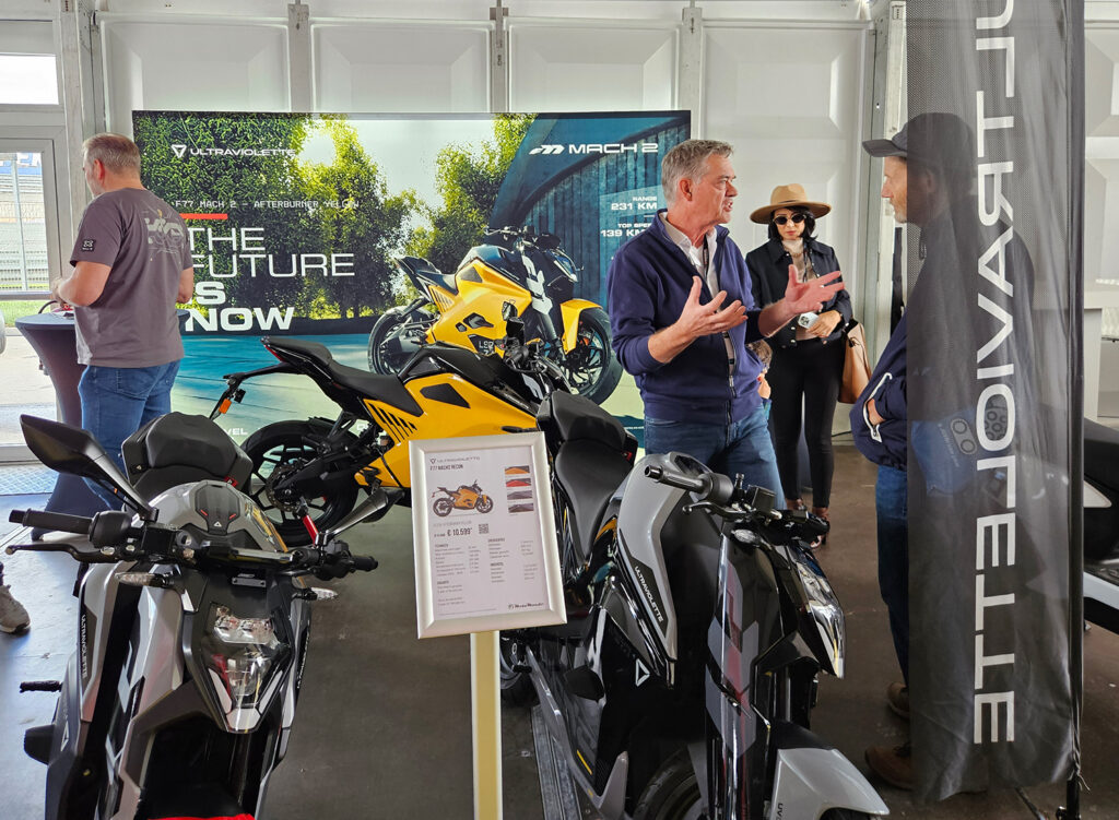 EV Experience - THE PACK Plaza - Ultraviolette - Electric Motorcycle News