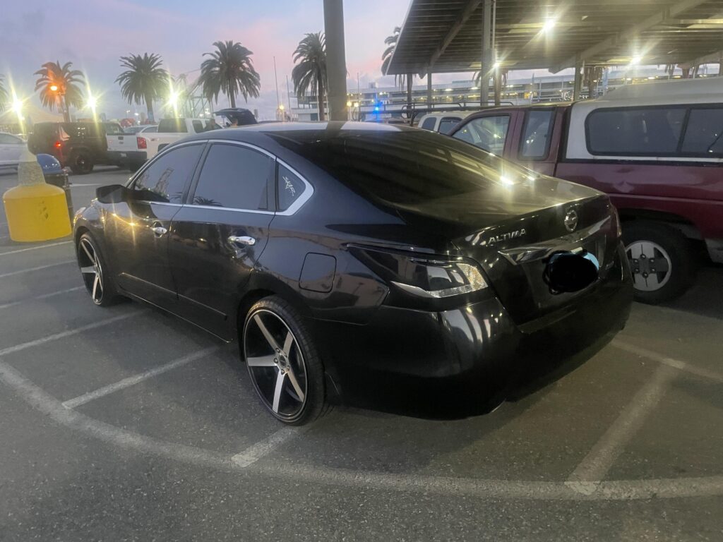 This Nissan Altima: The official vehicle of...?