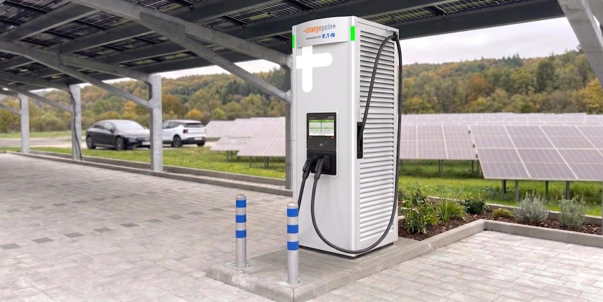 chargepoint express solo charging station