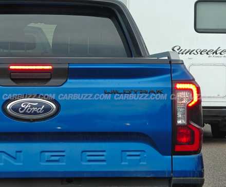 Ford Ranger PHEV Wildtrak Close-up of badge