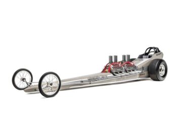 Flathead Jack, nitro powered twin V8 dragster. My dad was a crew chief on the car when I was a kid. Currently in the Peterson Automotive Museum.