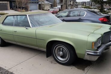Just bough my first classic car. A 1972 Pontiac Grand Ville.