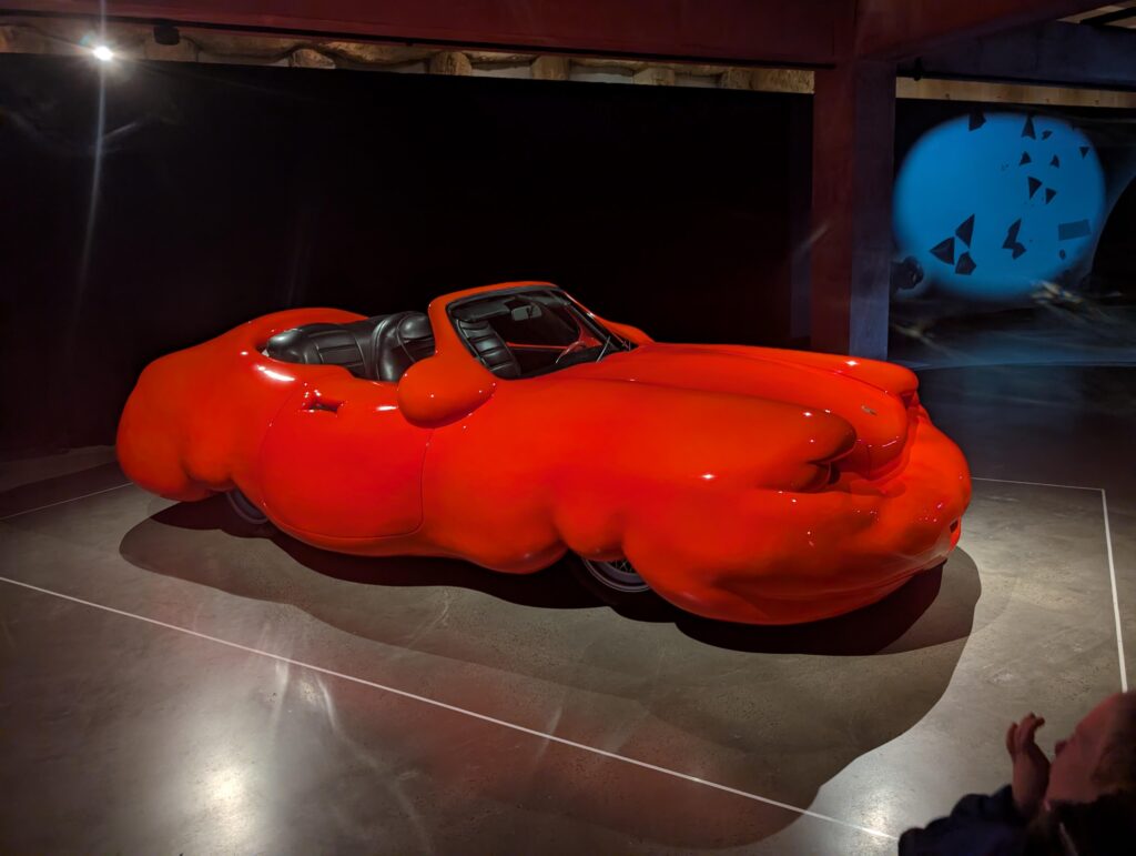 Guess where I went this morning.