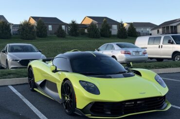 Came across this [Aston Martin Valkyrie] Harrisburg Pa area last night