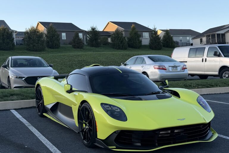Came across this [Aston Martin Valkyrie] Harrisburg Pa area last night