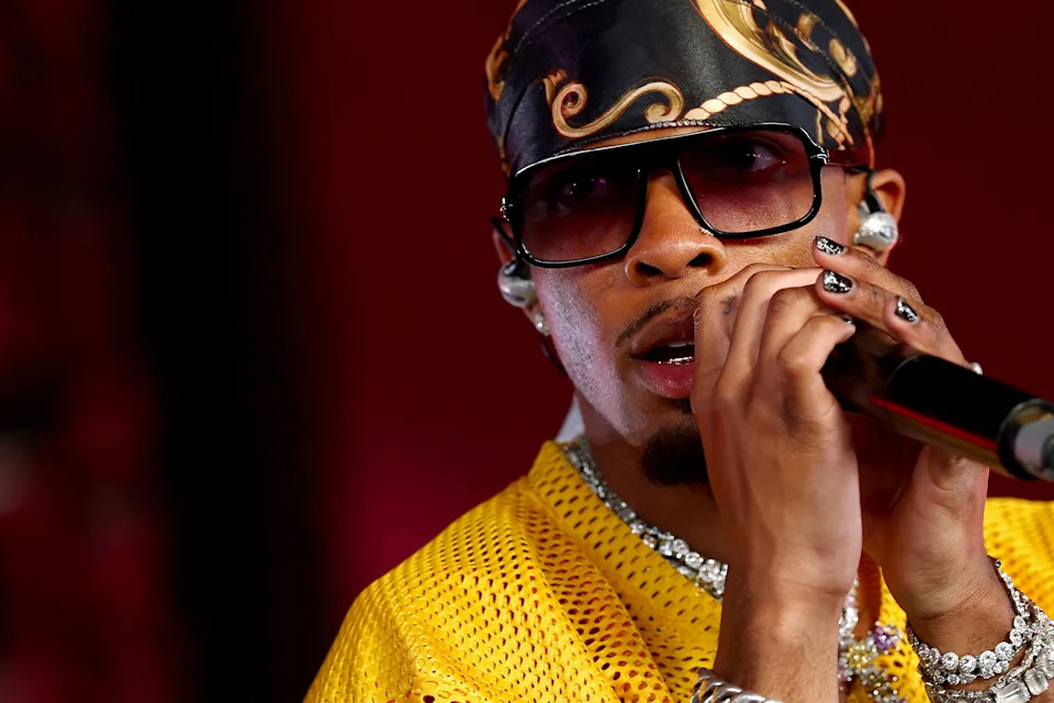 D4vd performs at Coachella in Indio, Calif., in 2025. 