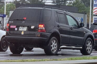 1999 Mercedes ML430, the official car of...
