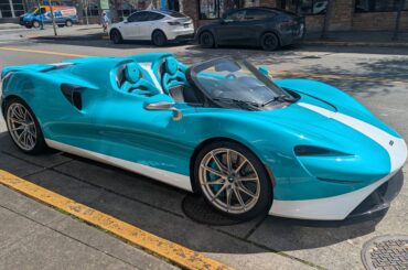 Sister spotted this [McLaren Elva] the other day owned by the local rich guy