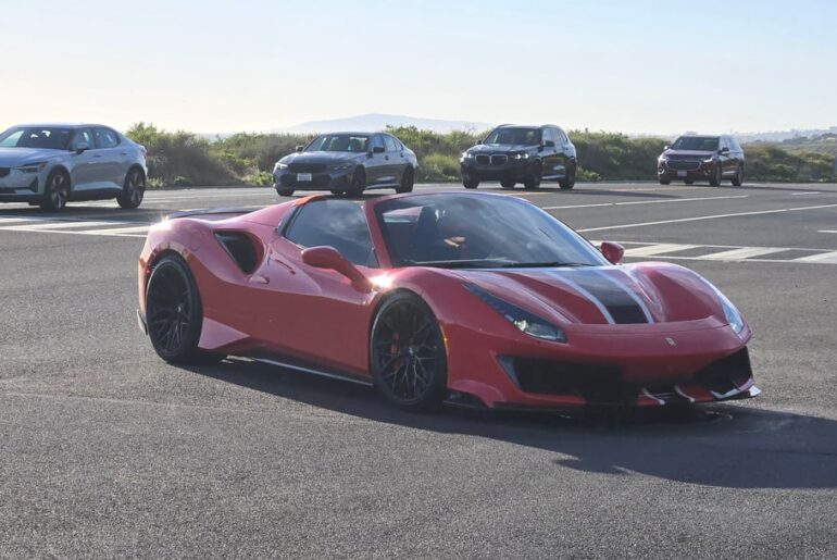 Saw this [Ferrari 488 Pista Spider]