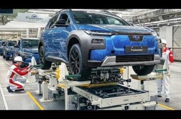 Inside the massive EV factories by Subaru, Volkswagen, and BMW