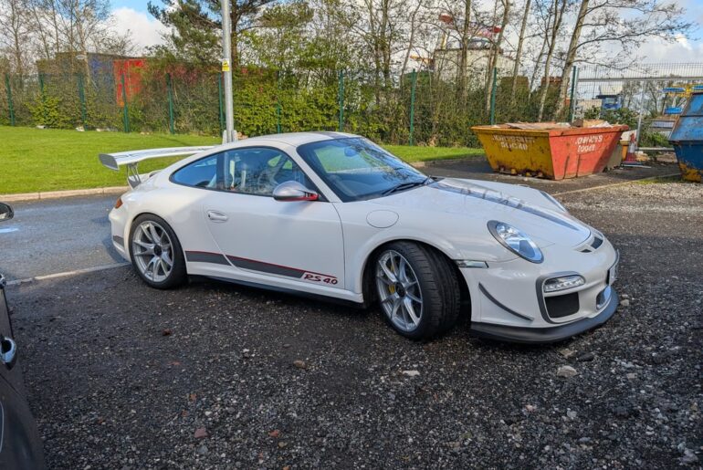 Not one, but two identical spec [Porsche 911 997 GT3 RS 4.0]!
