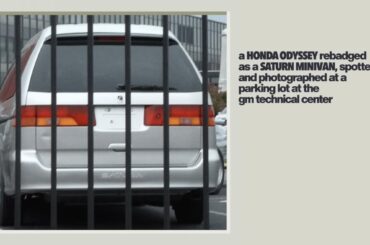 Saturn Odyssey: The official car of?