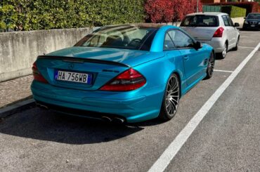 A noticeable [Mercedes-Benz SL55 AMG]